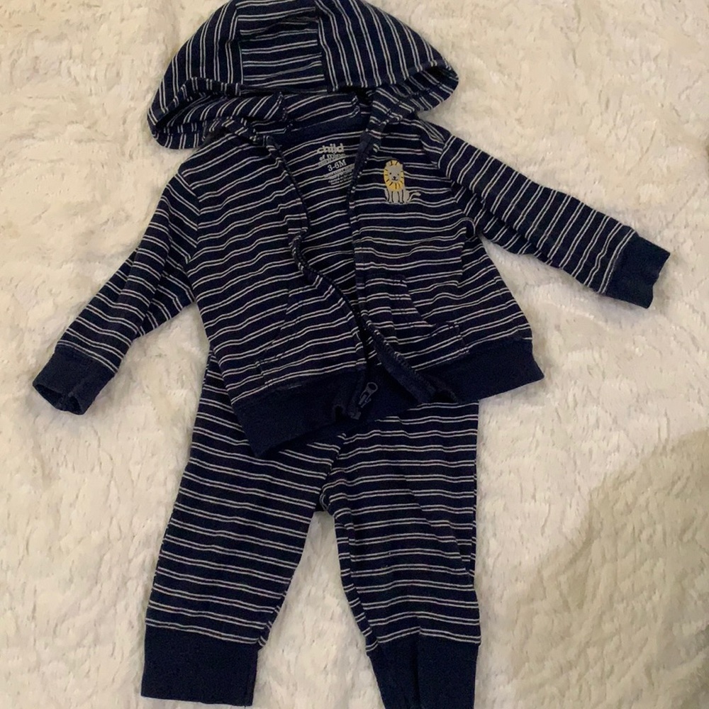 3-6 month baby boy set